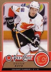 2008-09 O-Pee-Chee Base Set Dustin Boyd #15 card