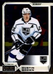 2018-19 O-Pee-Chee Platinum Base Set Dustin Brown #47 card