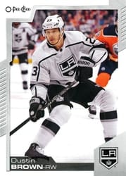 2020-21 O-Pee-Chee Base Set Dustin Brown #346 card