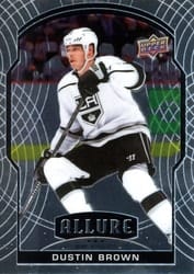 2020-21 Upper Deck Allure Base Set Dustin Brown #8 card