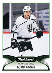 2021-22 Parkhurst Base Set Dustin Brown #188 card