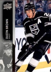 2021-22 Upper Deck Base Set Dustin Brown #334 card