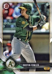 2018 Bowman Base Set Dustin Fowler #36 card