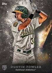 2018 Topps Inception Base Set Dustin Fowler #15 card