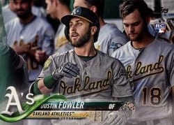 2018 Topps Update Base Set Dustin Fowler #US95b card