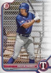 2022 Bowman Draft Base Set Dustin Harris #BD-41 card