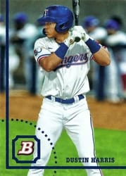 2022 Bowman Heritage Prospects Dustin Harris #BHP-12 card