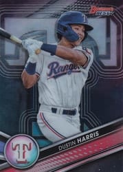 2022 Bowman's Best Top Prospects Dustin Harris #TP-20 card