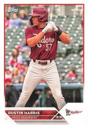 2023 Topps Pro Debut Base Set Dustin Harris #PD-194 card