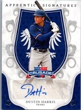 2024 Panini Crusade Apprentice Signatures Dustin Harris #AS-DHS card