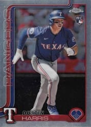 2025 Topps Chrome Base Set Dustin Harris #131 card