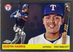 2025 Topps Chrome Platinum Base Set Dustin Harris #223 card