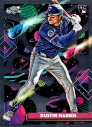 2025 Topps Cosmic Chrome Base Set Dustin Harris #137 card