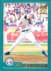 2001 Topps Base Set Dustin Hermanson #19 card