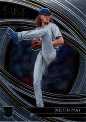 2020 Panini Select Base Set Dustin May #138 card