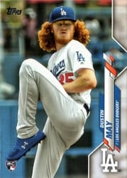 2020 Topps Base Set Dustin May #235 card