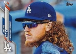 2020 Topps Base Set Dustin May #235b card