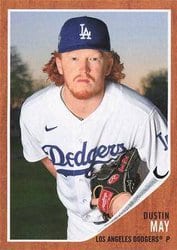 2021 Topps Archives Base Set Dustin May #69 card