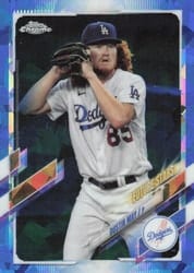 2021 Topps Chrome Sapphire Edition Base Set Dustin May #355 card