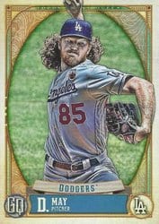 2021 Topps Gypsy Queen Base Set Dustin May #102 card