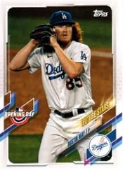 2021 Topps Opening Day Base Set Dustin May #138 card