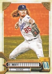 2022 Topps Gypsy Queen Base Set Dustin May #29 card