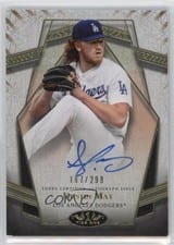 2022 Topps Tier One Prime Performers Autographs Dustin May #PPA-DM card