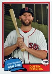 2018 Topps Archives Base Set Dustin Pedroia #236 card