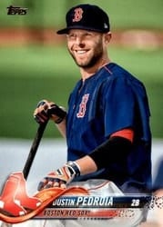 2018 Topps Base Set Dustin Pedroia #439 card