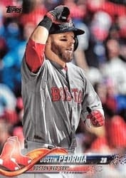 2018 Topps Base Set Dustin Pedroia #439 card