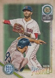 2018 Topps Gypsy Queen Base Set Dustin Pedroia #267 card