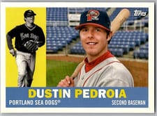 2022 Topps Pro Debut MiLB Legends Autographs Dustin Pedroia #MILB-3 card