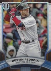 2022 Topps Tribute Base Set Dustin Pedroia #68 card