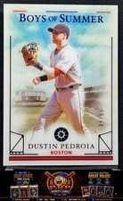 2024 Panini Boys of Summer Base Set Dustin Pedroia #34 card