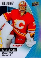 2023-24 Upper Deck Allure Base Set Dustin Wolf #104 card