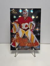 2025-26 SkyBox Metal Universe Lethal Weapon Dustin Wolf #LW-5 card