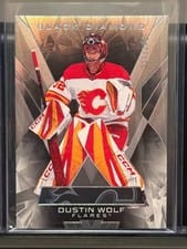 2025-26 Upper Deck Black Diamond Base Set Dustin Wolf #BDB-DW card