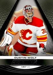 2025-26 Upper Deck Credentials Base Set Dustin Wolf #44 card
