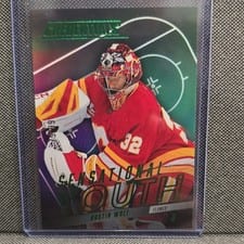 2025-26 Upper Deck Credentials Sensational Youth Dustin Wolf #SY-24 card