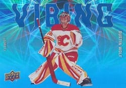 2025-26 Upper Deck Vibing Dustin Wolf #VB-10 card