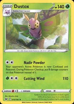 Lost Origin Dustox #10 card