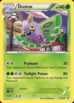 Roaring Skies Dustox #7 card