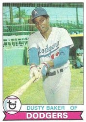1979 Topps Base Set Dusty Baker #562 card
