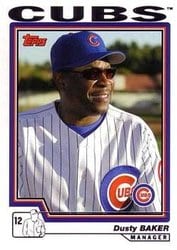 2004 Topps Base Set Dusty Baker #272 card