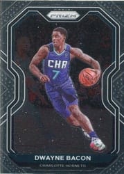 2020-21 Panini Prizm Base Set Dwayne Bacon #39 card