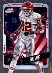 2024 Topps Chrome Cosmic Base Set Dwayne Bowe #48 card