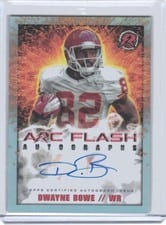 2024 Topps Resurgence Arc Flash Autographs Dwayne Bowe #AFA-DB card