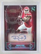 2025 Panini Silhouette Profile Signatures Dwayne Bowe #12 card