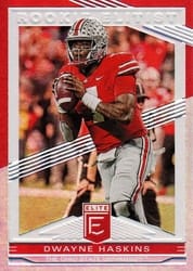 2019 Donruss Elite Rookie Elitist Dwayne Haskins #RE-3 card