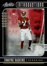 2019 Panini Absolute Introductions Dwayne Haskins #9 card